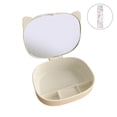 thumbnail image 1 of Handheld Makeup Mirror Foldable Portable Mirror Mini Pocket Mirror Women S2B6, 1 of 8