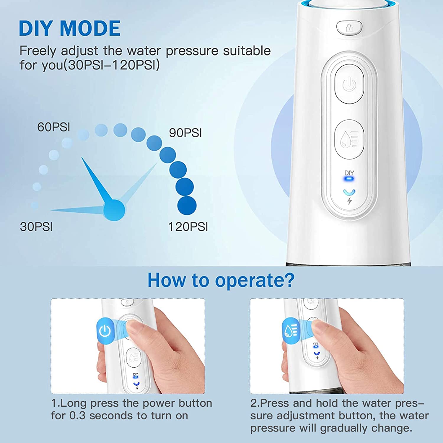 Bestope Cordless Water Flosser Irrigator photo 2