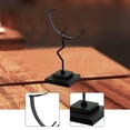 thumbnail image 4 of Rock Display Base Metal Rock Display Stand Crystal Holder Sleek Metal Construction for Office and Living Room Decor, 4 of 7