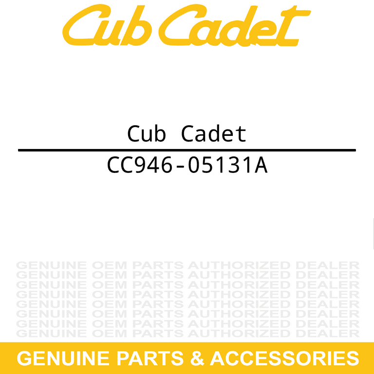 CUB CADET OEM Throttle Cable 946-05131A for RZT, ZT1, ZT2