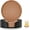 Brown, variant on SNADYAH Silicone Coasters Set of 6, Coasters with Holder,Coasters for Drinks,Beer,Coffee Coasters,Suitable for Kinds Cups,Hot or Cold,Non-Slip, Non-Stick, Deep Tray（ Blak）