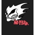 thumbnail image 5 of No Fear Fire Skull Logo Adult Black Long Sleeve Hoodie-XL, 5 of 6