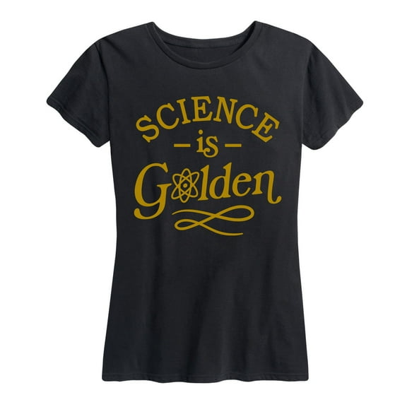 Instant Message - Science Is Golden - Women's Short Sleeve Graphic T-Shirt