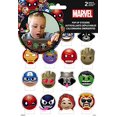 thumbnail image 2 of Autocollants Pop-Up - 2 Feuilles Marvel Emoji Nouveau st5157, 2 of 3