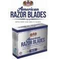 thumbnail image 3 of wqlpp-American Razor Blades by The Shave Factory - Super Sharp Double Edge Razor Blades, Japanese Steel, New Value Pack (100), 3 of 4