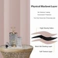 thumbnail image 2 of Chyhomenyc Blush Pink Blackout Curtains 78 Inches Long 2 Panels, Thermal Insulated Gromment Drapes, Light Blocking Window Curtains Panels for Living Room Bedroom, Each 40Wx78L Inch, 2 of 8