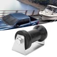thumbnail image 1 of Roller 5 Inch Rubber Boat Trailer Roller with Steel Bracket Keel Roller Assembly Kit for Replacement, 1 of 7