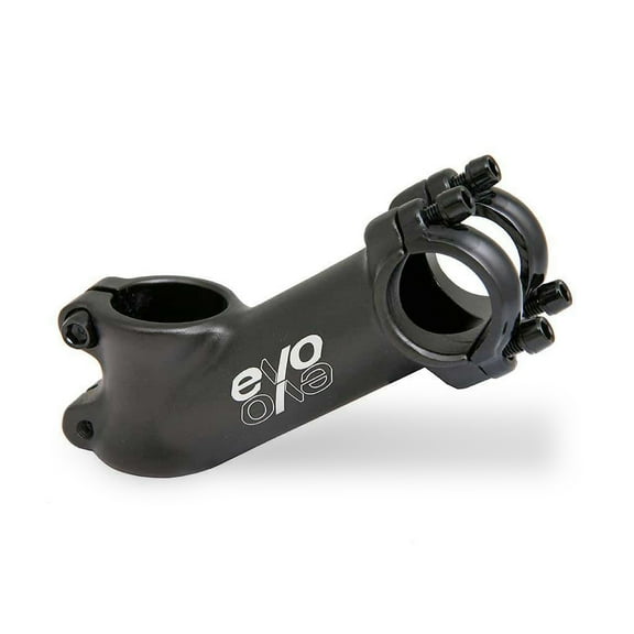 EVO E-Tec Threadless MTB Bike Stem Bicycle Handlebar for Racing, Road and Mountain Bicycles - ±35 Degrees, 110mm