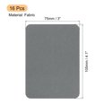 thumbnail image 2 of Uxcell 16Pcs Iron-on Patches for Clothing Fabric Repair Patches Iron-On 4.1"x3" for Clothes(Dark Gray), 2 of 6