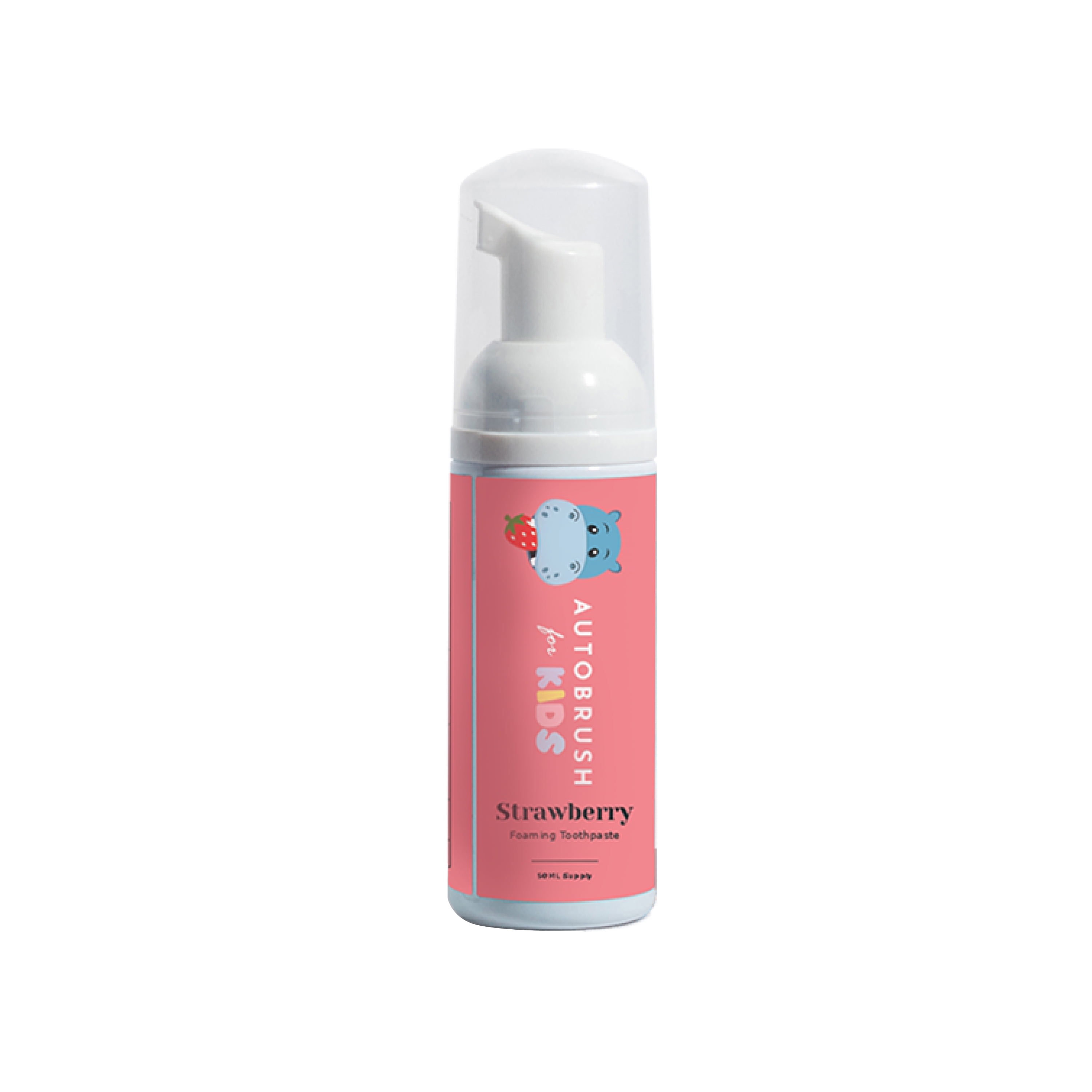 AutoBrush for Kids Strawberry Foam Toothpaste
