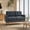 Blue Gray, variant on Timbernest 67.7" Loveseat Sofa, Mid-Century Loveseat Couch with Wooden Legs, Cream Tufted Upholstery