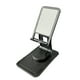 thumbnail image 5 of Inteprter Soporte para teléfono celular Altura Plegable Soporte para tableta Universal Rotación de 360 ​​​​grados Soporte de escritorio Negro 2piezas, 5 of 6
