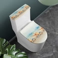 thumbnail image 2 of SEANATIVE Starfish Toilet Lid Covers for Bathroom Set Toilet Lid Dust Cover & Toilet Tank Lid Cover Protect Your Hand from Splash Replacement Toilet Protector, 2PCS Toilet Lid & Tank Covers, 2 of 7