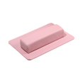 thumbnail image 3 of Cojín con tapete de mesa para reposabrazos de uñas, soporte para codos y manos en cuero PU para Rosa, 3 of 9
