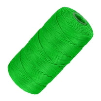 Uxcell Nylon String Cord 1.5mm x 218 Yards Macrame Rope Braided Thread Twine for Jewelry Making, Fruit Green