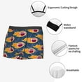 thumbnail image 6 of Disketp Burning Rugby Balls Men'S Boxer Briefs,Soft And Breathable Cotton Underwear With Comfortflex Waistband, 6 of 8