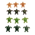 thumbnail image 3 of 2x 12x Figuras de Modelo de Tortuga de Simulación, Modelo de Animales Marinos, Adorno, Recuerdos de Fiesta, Figuras de Animales, Juego para Niños Y Ni 2 piezas, 3 of 10