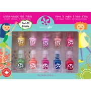 Kids Washable, Water Based Nail Polish Party Palette