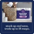 thumbnail image 5 of Ultra Plush 6 Mega Rolls Absorbent 3-Ply Toilet Paper Bathroom Tissue For Home, 5 of 6