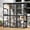 Black-63'', variant on ANPOO 71''Luxury Walk-In Outdoor Catio, Large Wooden Cat Enclosure with Sloped Weatherproof Roof, Multi-Level Cat House with Cat Condo, Sisal Post & Ramps, Escape-Proof Cat Cage for Multiple Cats
