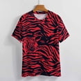 thumbnail image 3 of Animal Print Patterns T Shirts Basic T-Shirt Short Sleeve Ladies Tee Shirt Summer Graphic Clothing, 3 of 6