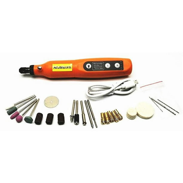 Hobby Craft Mini Drill Rotary Tool Set with LED Light for Hobby