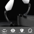 thumbnail image 4 of Bike Mirror Handlebar Mount Riding Rearview Mirror Adjustable Rotatable Bike Mirror Safety Mirror for Mountain Road Bike, 4 of 8