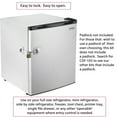 thumbnail image 3 of Computer Security Products Refrigerator Lock Fridge Freezer Security Alloy Steel White, 3 of 7