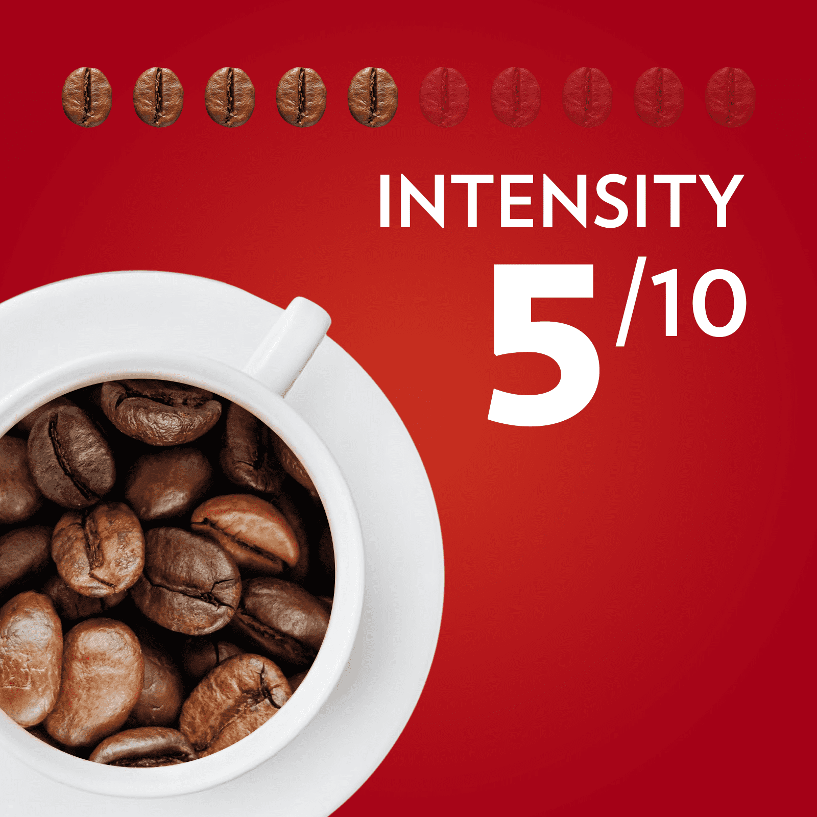 Lavazza Qualità Rossa Whole Bean Coffee, Medium Roast, Arabica and Robusta Blend, 2.2 lb Bag