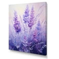 thumbnail image 2 of Designart "Serenity of Lavender IV" Floral Canvas Wall Art - Traditional Purple Herbs Living Room Canvas Art, 2 of 6