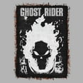 thumbnail image 2 of Men's Marvel Retro Ghost Rider Patch Pull Over Hoodie, 2 of 4
