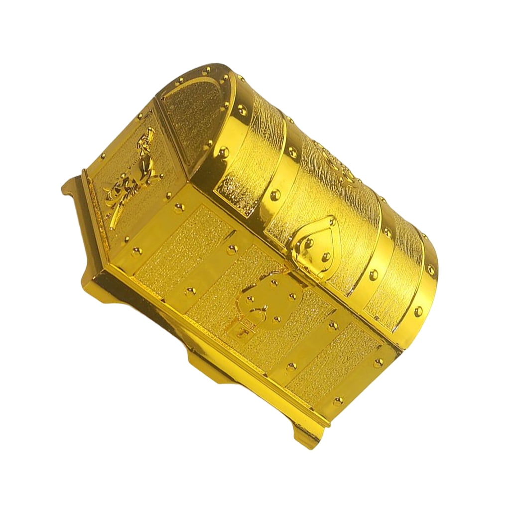 DESTYER Pirate Treasure Chest Plastic Smooth Convenient Storage