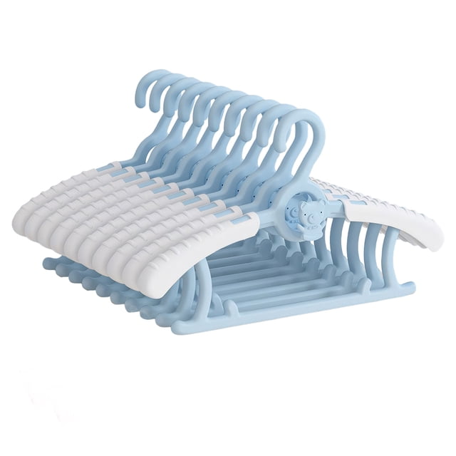 Percha para Abrigos Pantalones Infantiles 10 Uds. Extensible