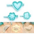 thumbnail image 5 of KAIYANG 3 piezas de molde de plástico para hacer bolas de masa hervida, multifuncional, con forma de corazón, para hornear, para cocina, para hacer bolas de masa hervidas, 5 of 5