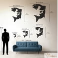 thumbnail image 3 of Violaura Fisherman Metal Wall Art - Easy to Install Hanging Perfect for Home, Living Room Decor (24.0" x 19.2"), 3 of 8