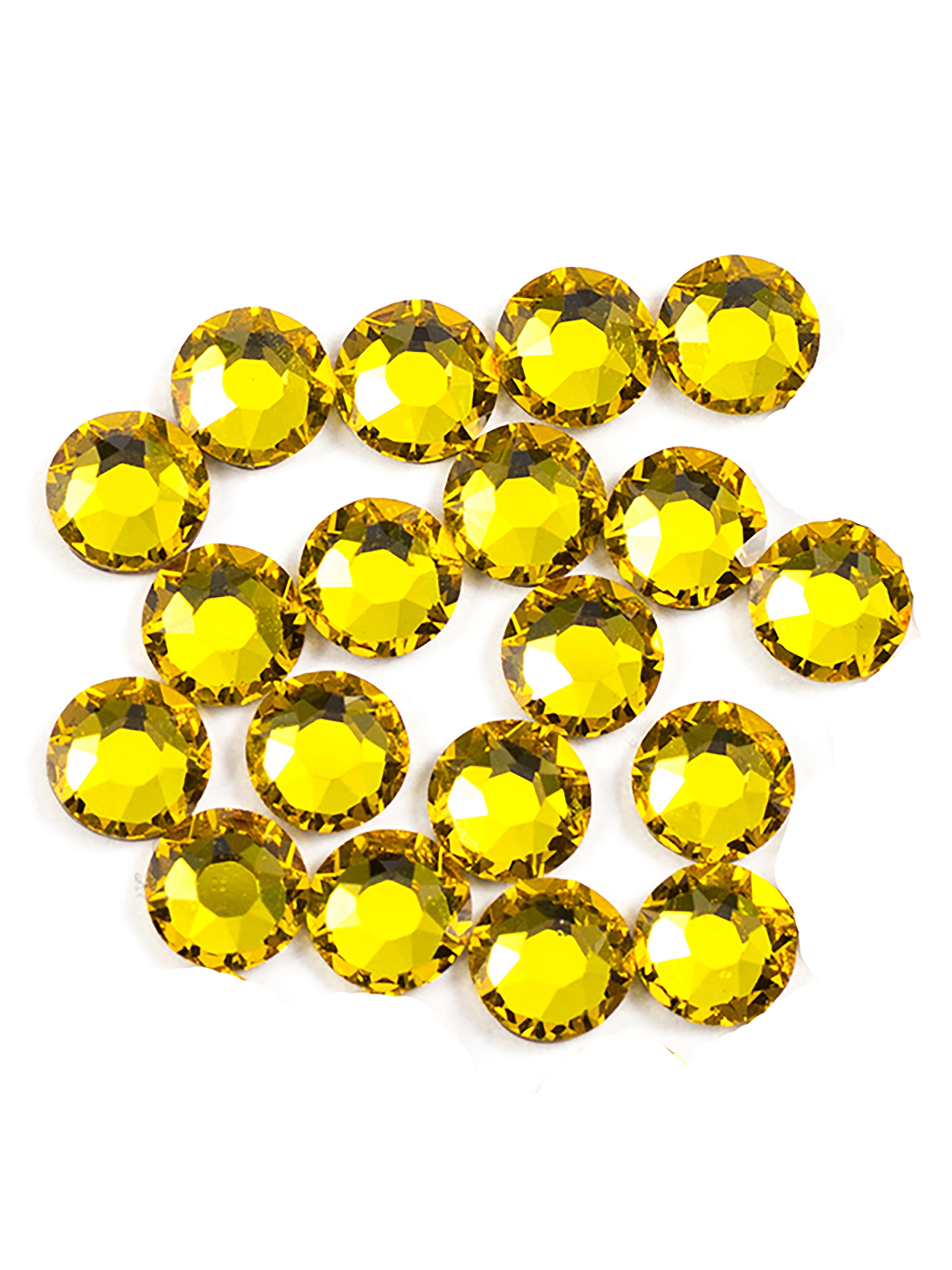 Afstoten vermomming Aanmoediging Swarovski Crystal 5mm Sunflower Hotfix Pack, 20Pc, Yellow - Walmart.com