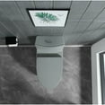 thumbnail image 5 of 1.1/1.60 GPF Dual-Flush One Piece Toilet, Water-Saving Elongated Comfort Height Floor Mounted, Soft Close 1000 Gram Map Flushing Score Toilet, Light Grey 23T01-LG, 5 of 8