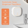 thumbnail image 4 of Automatic Foaming Soap Dispenser, Touchless Hand Free Soap Dispenser with 7 Adjustable Levels, Wall-mounted Motion Sensor and Waterproof Base, Smart Soap Dispenser for Bathroom Kitchen, 4 of 9