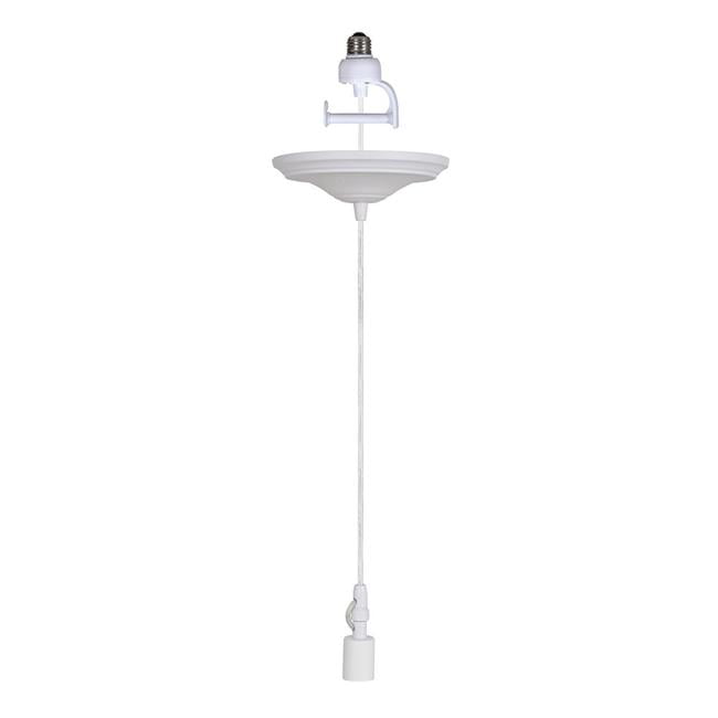 Worth Home S Pan 4311 Instant Pendant Recessed Light Converter Lamp Shade Adapter Only White Canada Worth Home S Pan 4311 Instant, Lamp Conversion Kit Lampshade Adaptor