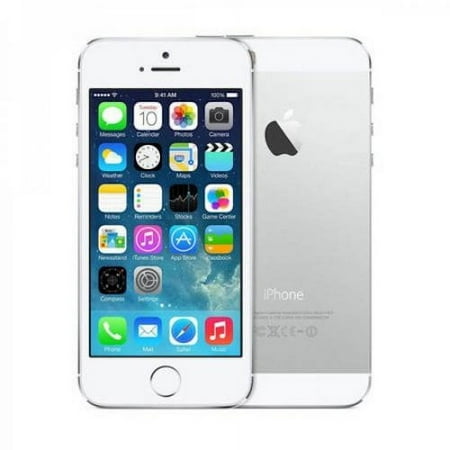 Apple iPhone 5S 16GB Silver LTE Cellular AT&T ME372LL/A