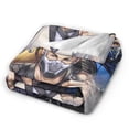 thumbnail image 2 of Mortal Kombat Blanket, Super Soft Throw Blanket For Couch Sofa Bed, Cozy Lightweight Warm Flannel Blanket, 80"X60", 2 of 9