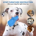 thumbnail image 5 of PcEoTllar Dog Toy for Aggressive Chewer Large Medium indestructible Super Chew Dog Toys Squeaky Dog, Slipper Shape Squeaky Dog Toys for Aggressive Chewers Puppies Medium Large Dogs, Blue, 5 of 10