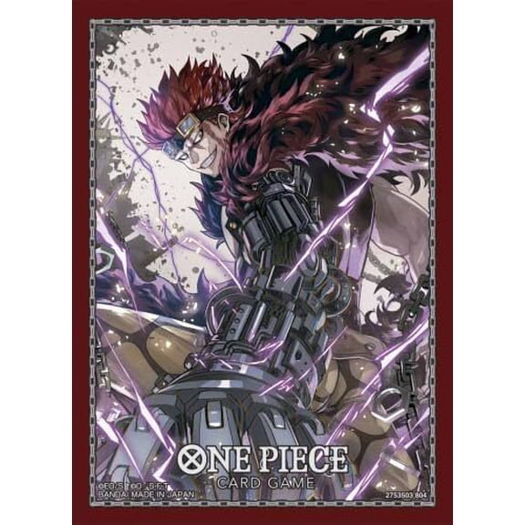 ONE PIECE Card Game Official Card Sleeve Series 9 - Eustace Kid (70 ct)