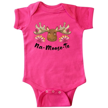

Inktastic Na-Moose-Te Cute Moose Greeting Gift Baby Boy or Baby Girl Bodysuit