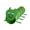 Green, variant on GigaTent Pop Up 6 Feet Long Caterpillar Play Tunnel For Pets & Kids