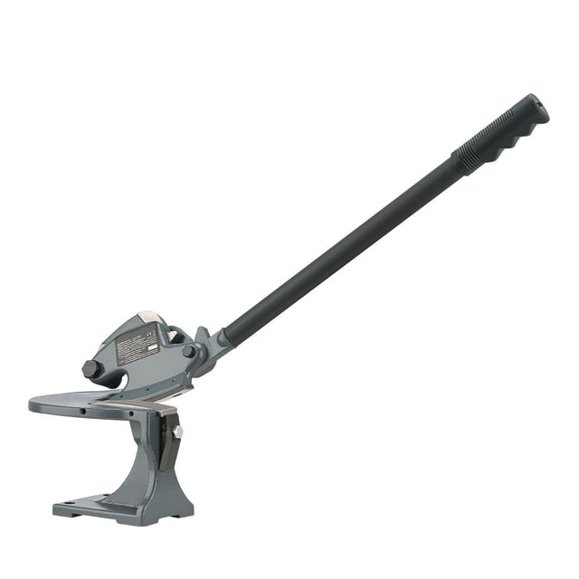 KFFKFF Sheet Metal Shear, Manual Hand Shear, Throatless Benchtop Sheet Cutter for Multiple Purpose, with Solid Steel Frame, Mounting Type, Max Cutting Thickness 0.07 in