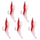 thumbnail image 4 of Señuelos de pesca Sunnimix 5 piezas Cebos para Camarones rojo, 4 of 6