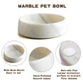 thumbnail image 3 of Cuenco para perros Pet Bowl SAMAH, de mármol, antideslizante, resistente, capacidad de 1 litro, 3 of 7