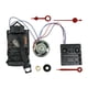 thumbnail image 2 of Reemplazo de movimiento de reloj de péndulo, timbre de eje largo, bricolaje, fabricación de altavoces Manos estilo D, 2 of 7
