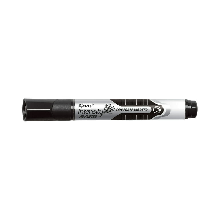Keebor Basic Advanced Permanent Markers, Fine Point, Black, 60-Pack